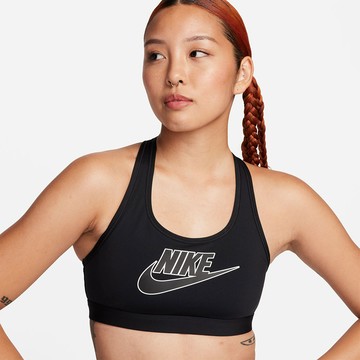 NIKE AS W NK SWSH MED SPT FUTURA BR 女BRA-FB4081010