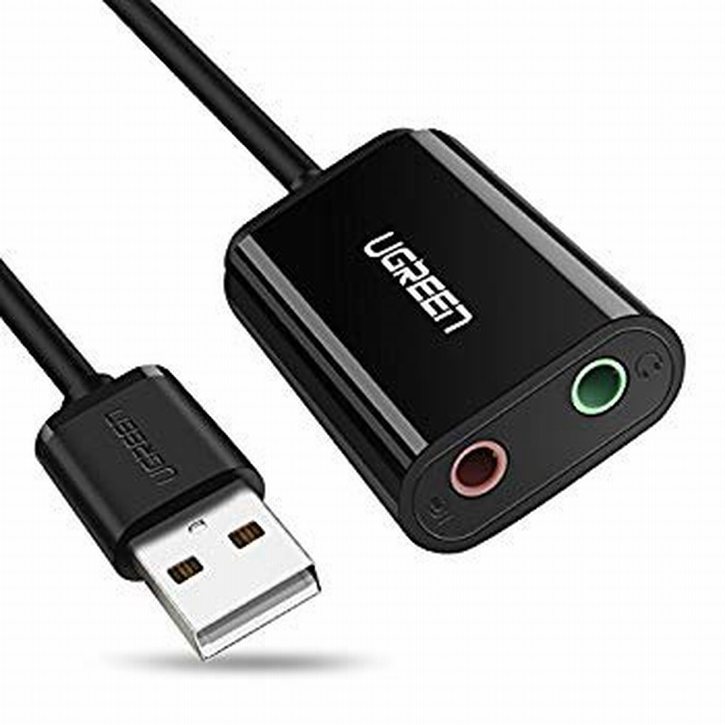 Ugreen Usb オーディオ 変換アダプタ 外付け サウンドカード Usb 3 5mm ミニ ジャック ヘッドホン マイク端子 高音質 Ps4 Macbook Mac Mini Imac Wind 通販 Lineポイント最大1 0 Get Lineショッピング