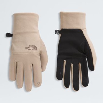 The North Face 北臉 手套 男款 女款 可觸控 保暖 戶外手套 ETIP RECYCLED GLOVE 奶茶黑 NF0A4SHABOX