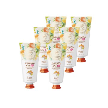 【澳洲 G&M】花漾水潤夏威夷果油綿羊護手霜含維他命E -喜悅微風(70g/支 6入組)