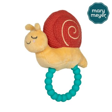 新品上市【MaryMeyer】柔軟手搖鈴-吉比小蝸牛 嬰兒 幼兒 孩童 嬰幼兒 玩具 安撫用品
