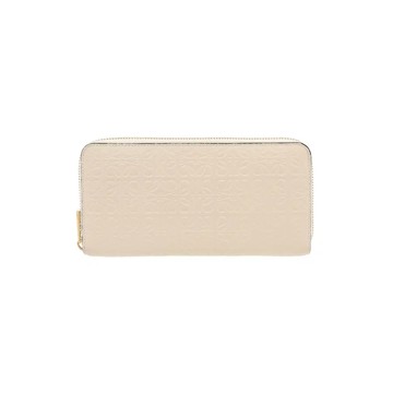 LOEWE 拉鍊長夾錢包長款皮夾 / 107N55F13