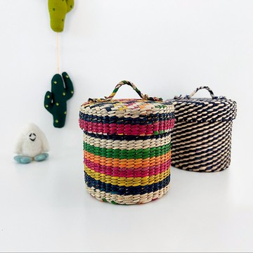 糖果盒的秘密小物收納籃_共2色