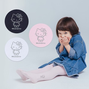 【ONEDER旺達】Hello Kitty兒童韻律褲襪 天鵝絨芭蕾舞襪 台灣製