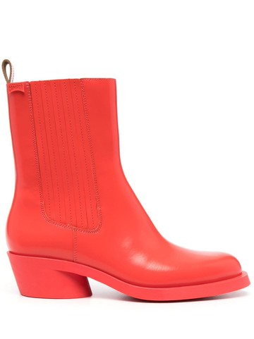 Camper - slip-on ankle boots - women - Leather/Leather/Rubber - 36 - Red