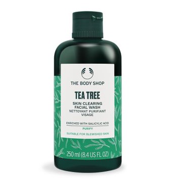 *THE BODY SHOP 茶樹淨膚深層潔面膠250ml-國際航空版