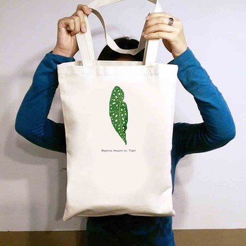 植物 星點秋海棠 觀葉植物 帆布袋