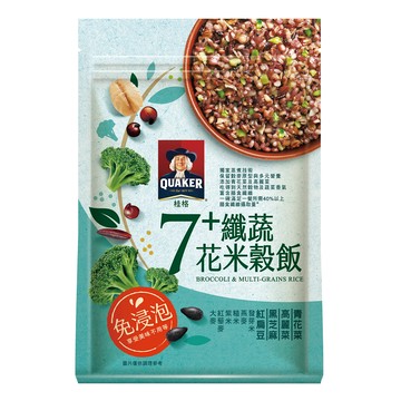桂格免浸泡7+纖蔬花米穀飯
