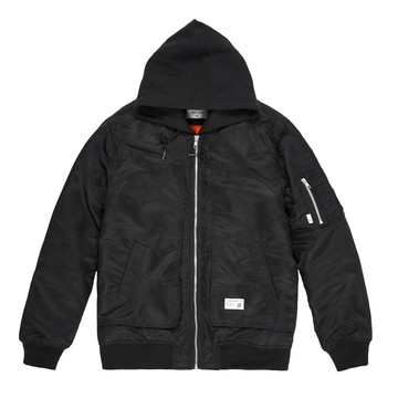 5th STREET｜山形｜男裝｜立體袋假兩件長袖外套｜黑色