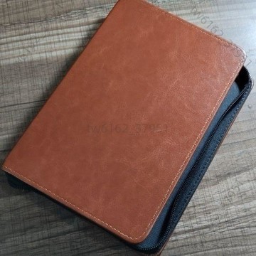 【臺灣有貨 可開票】書皮號拉鍊書套書皮大棕雙色封面包書皮套保護套封面有字版