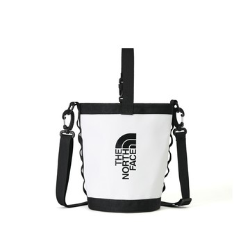 the north face 休閒單肩包黑/白8djp/登山/水桶包/側背包/男女/兩用包