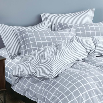 J-bedtime 床寢時光 100%純棉美式信封枕套 G9108-1  小調  75 x 45cm  2個