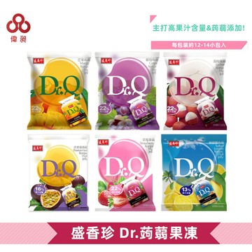 【台灣出貨】【偉昶食品】盛香珍 Dr.蒟蒻果凍 零食批發/餅乾批發/中元普渡/團購/零售/批發團購/台版好市多