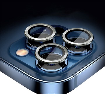 HH iPhone 15 Pro/15 Pro Max 帶定位輔助器鋁合金框( 原色鈦金屬色)