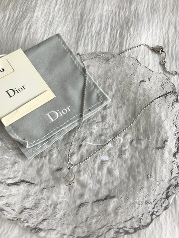 【日本直送 名牌中古包】Christian Dior 迪奧 項鍊 銀色 DIOR vintage 古董 dhizmp