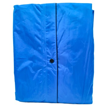 Moto cap 鈦鴻 撞色內斜開一件式連身雨衣 M302  藍色  XXXL