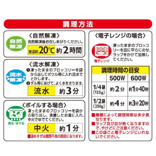 冷凍野菜 富士通商 大容量自然解凍できるブロッコリー 500g×20個 ブロッコリー おかず まとめ買い 業務用 冷凍