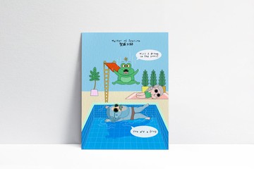 緊張大師 | 明信片  | malut