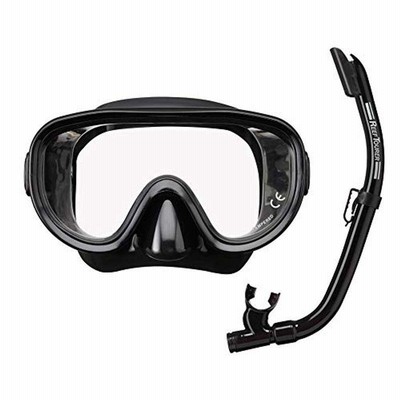 リーフツアラー(REEF TOURER) シュノーケリング シュノーケル マスク スノーケル 大人用 2点セット シリコーン/エラストマー製