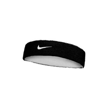 NIKE SWOOSH CLASSIC 運動 雙面頭帶 黑色白色 N1012412036OS [台灣現貨]