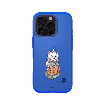 iPhone 16 Pro Clear 激光藍 - 迪士尼-經典系列 Disney Classics - 貓兒歷險記 Les Aristochats - Marie, Berlioz et Toulouse