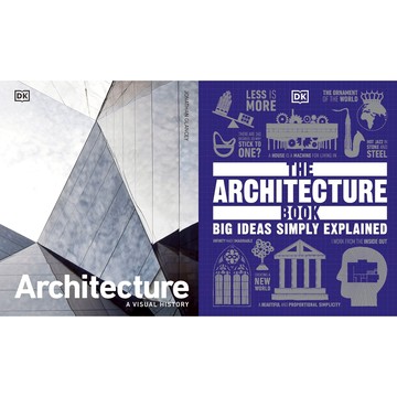 (現貨)DK出版Architecture +The Architecture Book: Big Ideas Simply Explained 建築學 + 建築學之書：用簡單易懂的方式解釋偉大的概念