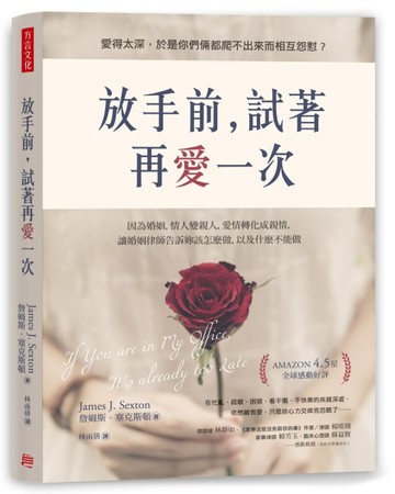放手前，試著再愛一次：因為婚姻，情人變親人，愛情轉化成親情，讓婚姻律師告[二手書_近全新]