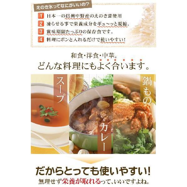 えのき氷　２０袋×１２キューブ ８０日分 正規販売店 送料無料