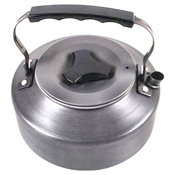 RHINO K-33 超輕鋁合金茶壺 登山露營專用 尺寸17.5 x 8公分 重量220g  鐵灰色  1.5L  1個