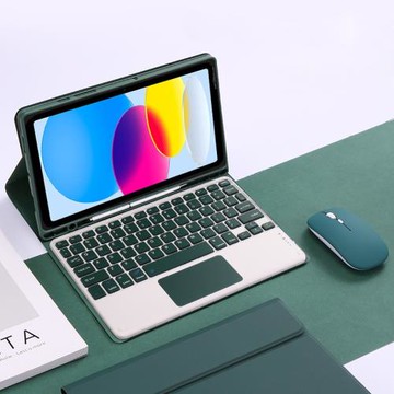 適用三星Tab S10FE+ 13.1寸 X620/X626B觸控藍牙鍵盤平板皮套跨境