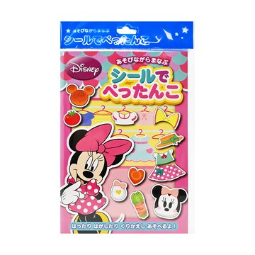 GINCHO 銀鳥 Minnie 貼紙遊戲本，92枚小貼紙