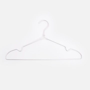 特力屋 360度可旋轉鋁製衣架 5入