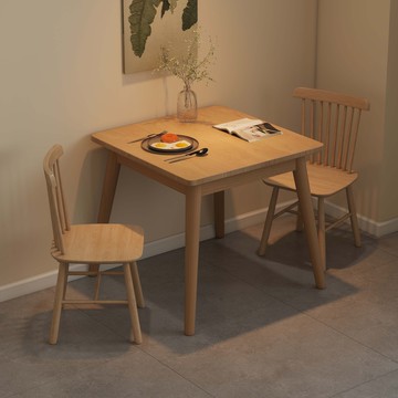 【臺灣公司 可打統編】免運 四方桌椅 八仙桌椅 實木餐桌家用小戶型飯桌現代簡約中古風正方形吃飯桌子餐桌椅組合 可開發票 全館六折 工廠現貨直銷 新品特價 c1085