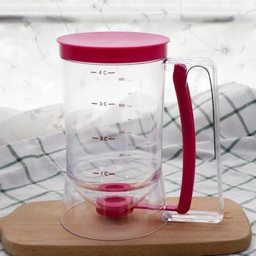 手持式分液器 煎餅果子漏面器手持式漏杯商用大號塑料漏斗面糊煎餅漏面器網紅『XY35678』