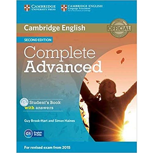 Complete Advanced 2nd Edition Student’s Book with Answers with CD ／ ケンブリッジ大学出版(JPT)