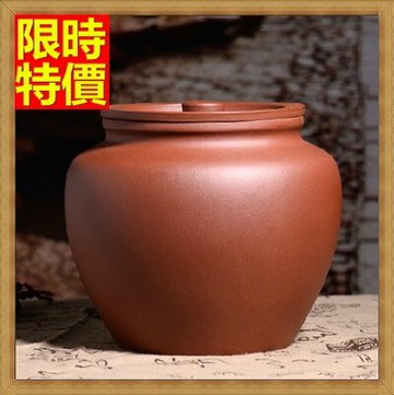 茶葉罐收納罐普洱茶罐-古樸敦厚紫砂茶葉罐存香保存泡茶品茗用品2款71d31【獨家進口】【米蘭精品】