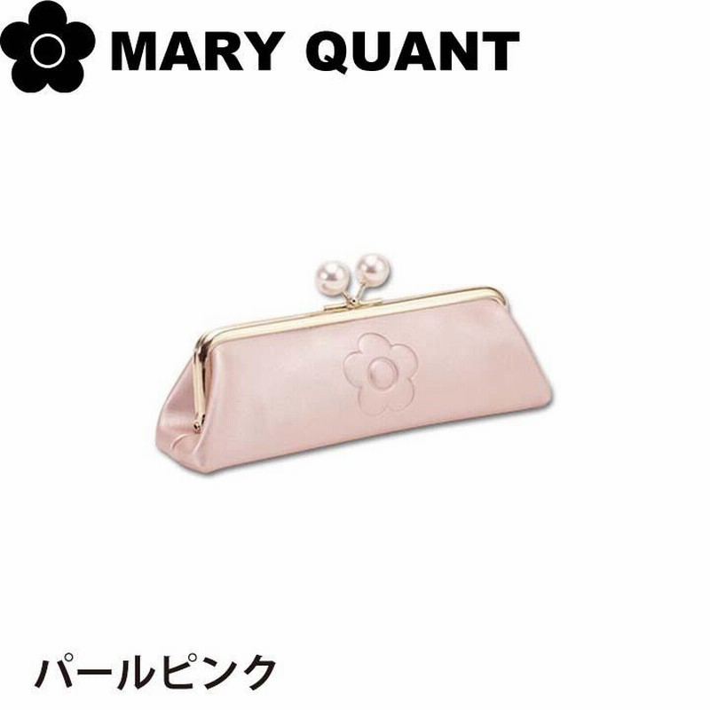 70周年限定　MARY QUANT エンボスデイジーパール パース パールピンク 公式】【エンボスデイジーパール パース】マリークワント MARY QUANT