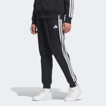 Adidas 愛迪達 Es+ 3s Ft Pants [KF3722] 男 長褲 運動長褲 休閒長褲 墨黑 白