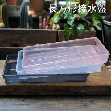 長方形接水盤｜斑啾植選｜集水盤｜浸盆盤｜蓄水盤｜端盤｜育苗盤｜多肉托盤｜花盆｜塑膠花盆｜八角盆｜多肉盆｜方盆｜萬用盆