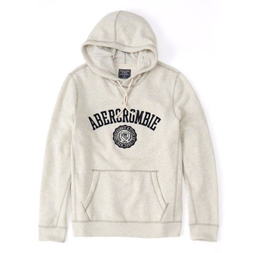 AF a&f Abercrombie & Fitch 帽T 米白色 2032