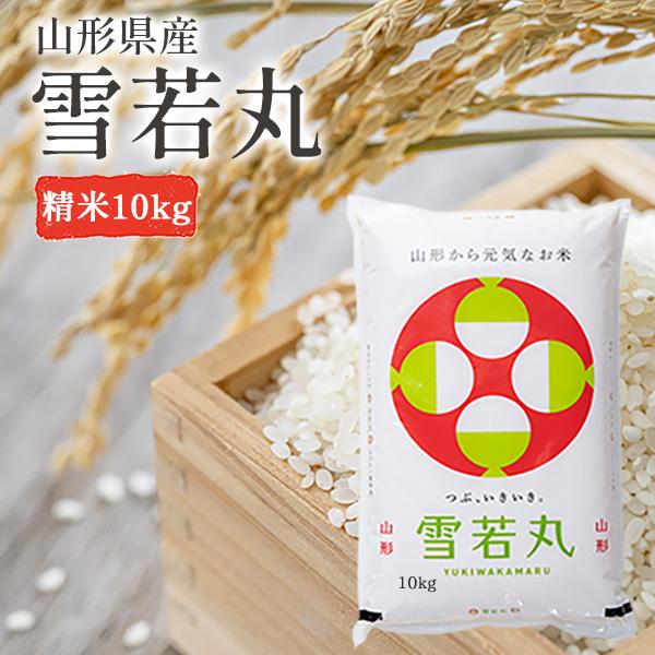 米 10kg 新米 雪若丸 精米 山形県産 令和5年産 ギフト 単一原料米 ブランド米 こめ コメ 白米 産地直送  kkb-006