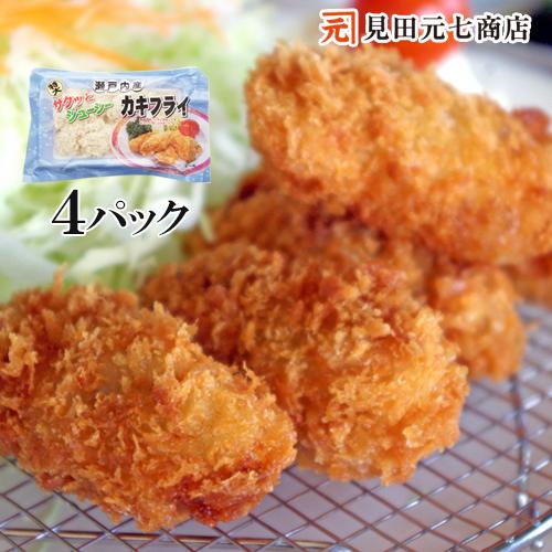 カキ 広島県産 カキフライ 冷凍 特大 6個入×4袋 牡蠣 かき 国産 お取り寄せ ギフト グルメ