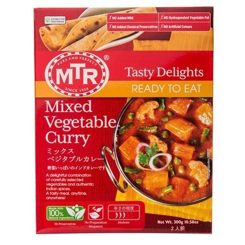 レトルトカレー MTR ミックス ベジタブル カレー 10個 (300g×10個) Mixed Vegetable Curry インドカレー