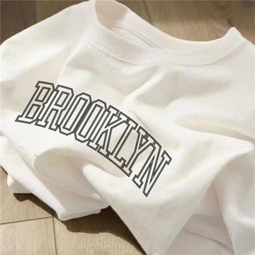 品牌出口外貿專柜撤回撿漏~2025新款重磅純棉短袖T恤男女潮牌上衣