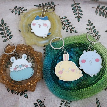 吉伊卡哇-可愛造型鑰匙圈