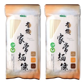 統一生機 有機家常麵條  300g  2包