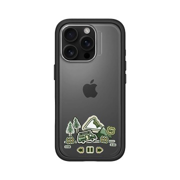 iPhone 16 Pro Mod NX 黑 - Nature Explorers 自然探索指南 - 露營車出動