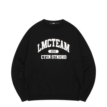 LMC TEAM ARCH COLLEGE SWEATSHIRT BLACK