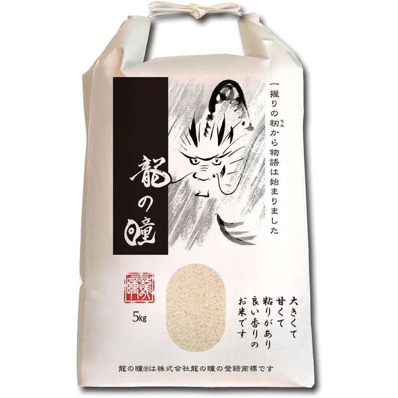 令和3年産 岐阜産 龍の瞳 精米（分づき 可） (白米, 5kg)