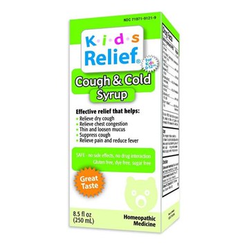 Kids Relief Cough and Cold 8.5 FL Z by Homeolab